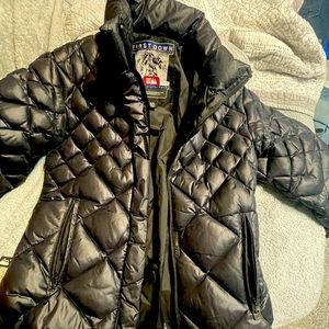 First down puffer jacket